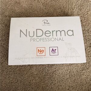 NuDerma Professional Skincare Tool - White